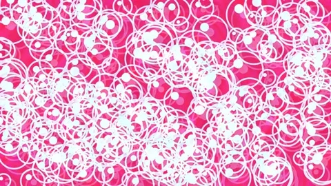 Psychedelic geometric circle pattern background in vibrant blue and purple .. Stock Footage 339786299