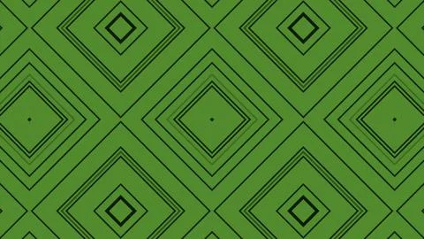 Psychedelic geometric pattern with triangles. Design. Triangles move Stock Illustration