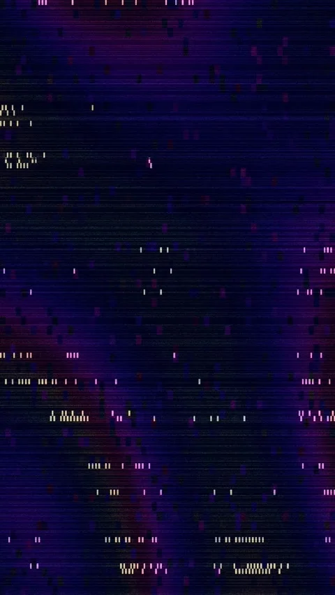 Psychedelic Glitch Background 4K Vertical — Digital VJ Overlay Stock Footage 329802114