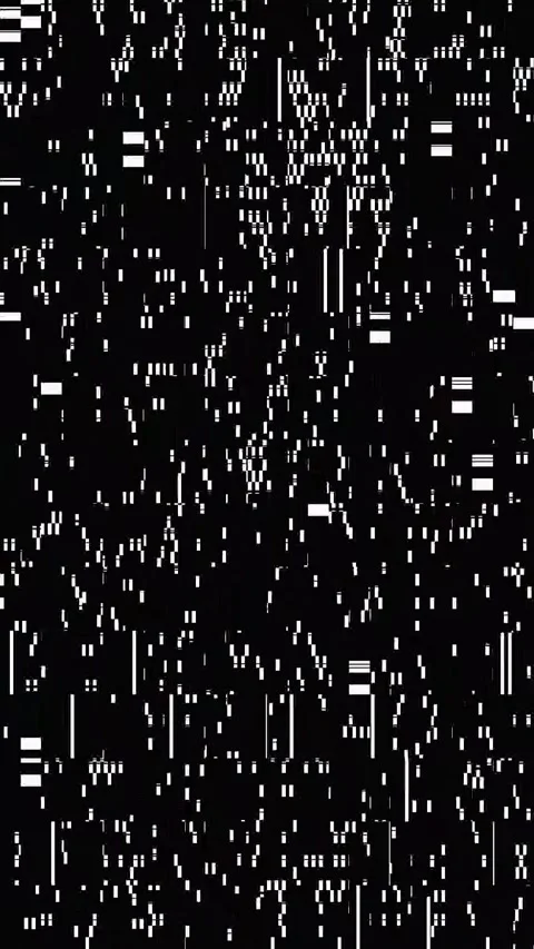 Psychedelic Glitch Background 4K Vertical — Digital VJ Overlay Stock Footage 329820741