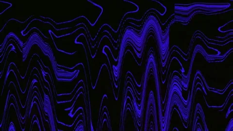 Psychedelic Glitch Background 4K — VJ Overlay Seamless Loop Stock Footage 329680279