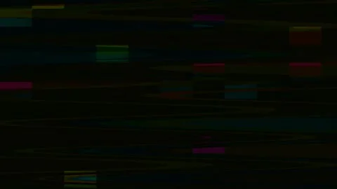 Psychedelic Glitch Background 4K — VJ Overlay Seamless Loop Stock Footage 329793222