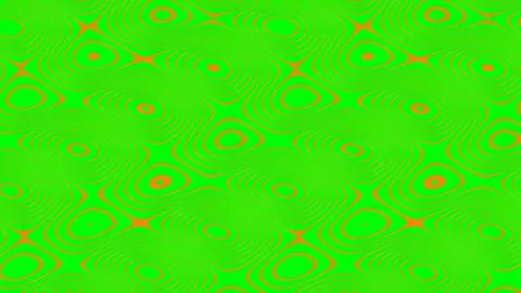 Psychedelic green wavy line seamless pattern background for modern motion g.. Stock Footage 341057122