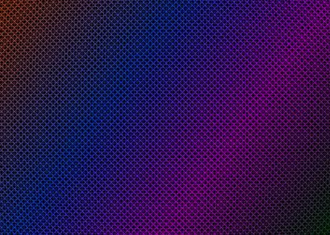 Psychedelic grid. Bright abstract retro futuristic background Stock Illustration
