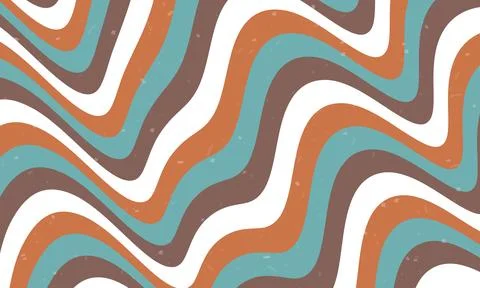 Psychedelic groovy background. Colorful abstract background. Stock Illustration