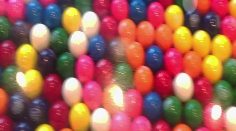 Psychedelic Gumballs Stock Footage 44414350