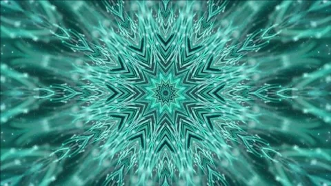 Psychedelic hypnotic digital kaleidoscopic. 4K Futuristic. Stock Footage 235880747