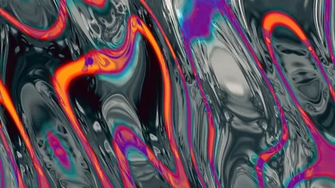 Psychedelic ice abstract background Video stock 72393472