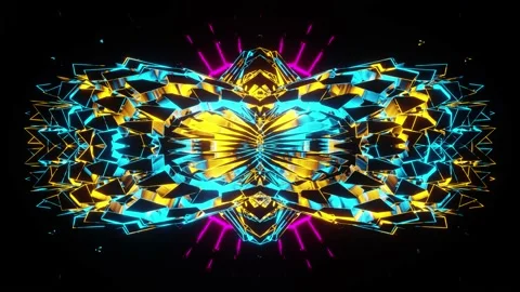 Psychedelic Kaleidoscope 4K Stock Footage 149083394