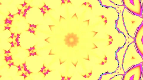 Psychedelic kaleidoscope Stock Footage 116507675