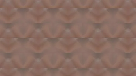 Psychedelic kaleidoscope pattern witn arcuate shapes. Motion. Abstract blinking Illustrazione stock