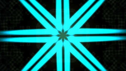 Psychedelic kaleidoscopic pattern as background in consistent spreading. Stock Footage 121936114