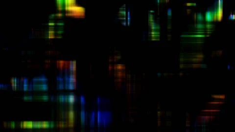 Psychedelic Light Flow Liquid Wave Bulds Flashes Multicolored Loop Background Stock Footage 132459671