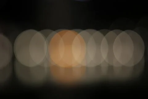  Psychedelic light leak bokeh blobs with trippy reflections Stock Photos