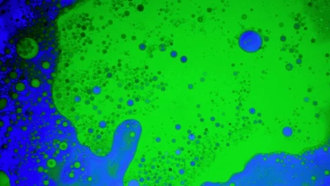 Psychedelic light show, patterns in water, oil, paint. Swirls, ink explosion. Stock Footage 122037662
