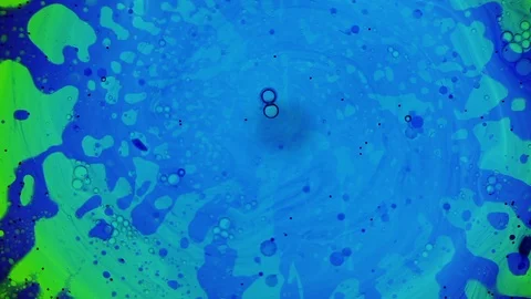 Psychedelic light show, patterns in water, oil, paint. Swirls, ink explosion. Stock Footage 122049590
