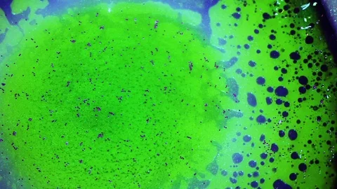 Psychedelic light show, patterns in water, oil, paint. Swirls, ink explosion. Stock Footage 122049617