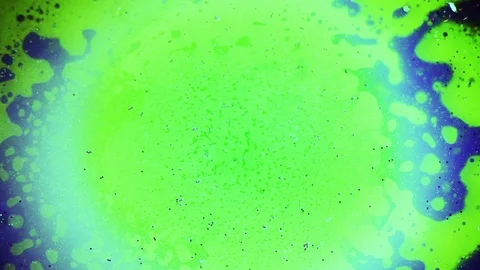 Psychedelic light show, patterns in water, oil, paint. Swirls, ink explosion. Stock Footage 122049734