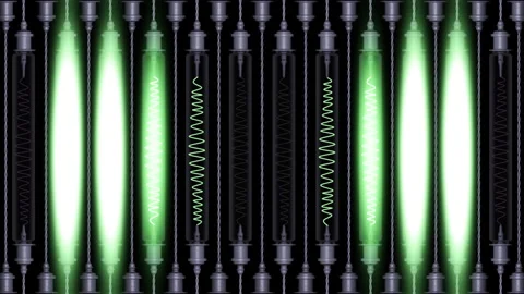 Psychedelic Lights Panel Looped Video Stock Footage 162746820