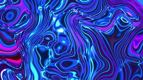 Psychedelic liquid Video stock 132858113