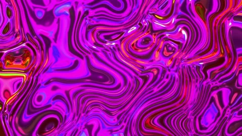 Psychedelic liquid Stock Footage 132858323