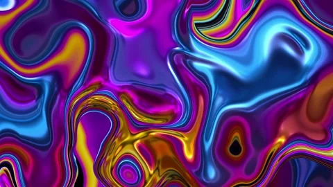 Psychedelic liquid Video stock 133115573