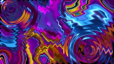 Psychedelic liquid Video stock 133115608