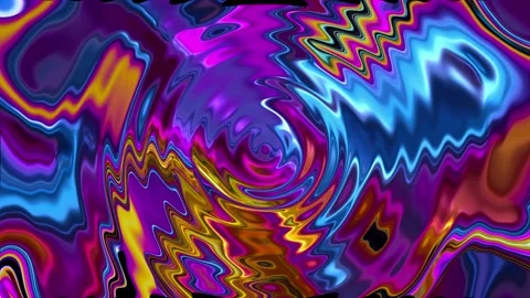 Psychedelic liquid Video stock 133115610