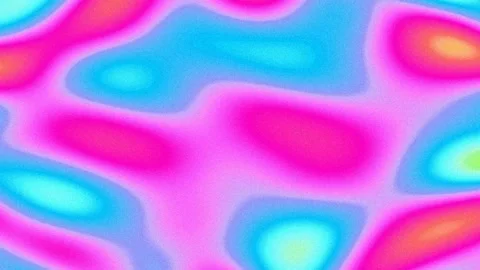 Psychedelic liquid gradient wave art looping motion background animation Stock Footage 336533557