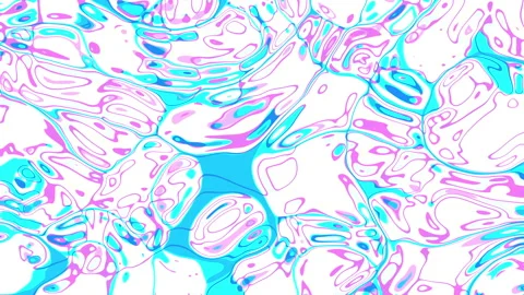 Psychedelic liquid light abstract animation background Stock Footage 340916064
