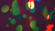 Psychedelic Liquid Light Abstract Motion Background Stock Footage