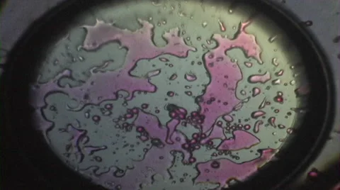 Psychedelic Liquid Light Show Stock Footage 46197664