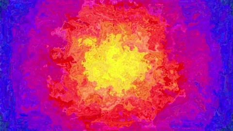 Psychedelic liquid motion background, seamless loop animation of abstract Stock Footage 321688672