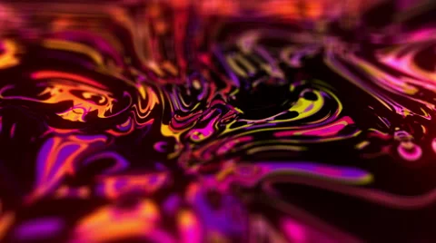 Psychedelic Liquid Painting 4 Video stock 64100541