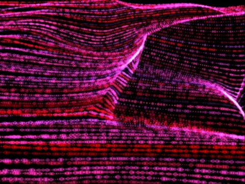 Psychedelic Loop Video stock 349807