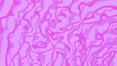 Psychedelic loped background. Glow Liquid oil waves. Purplre, Pink, Magenta Stock Footage 154885517