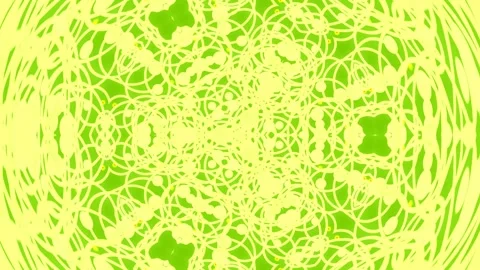 Psychedelic Mandala Background Pattern with Intricate Geometric Symmetry in.. Stock Footage 337573532