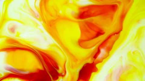 Psychedelic morphing liquid, bubbles, ink transition. Abstract grunge background Stock Footage 152344962