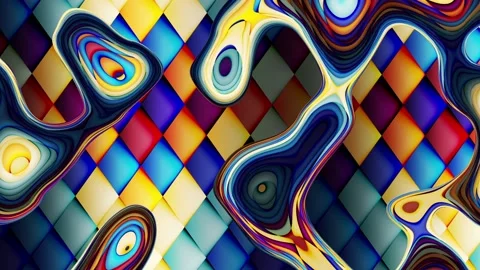 Psychedelic moving background 스톡 동영상 148638259