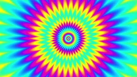 Psychedelic moving background Stock Footage 166431848