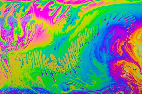 Psychedelic multicolored background abstract. Rainbow colors. patterns back.. Stock Illustration