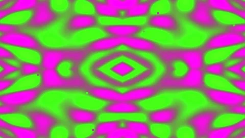 Psychedelic neon abstract seamless background pattern with bright green mag.. Stock Footage 339332048