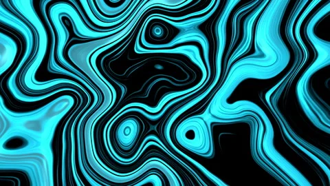 A Psychedelic neon Fluid Background Stock Footage 253632840