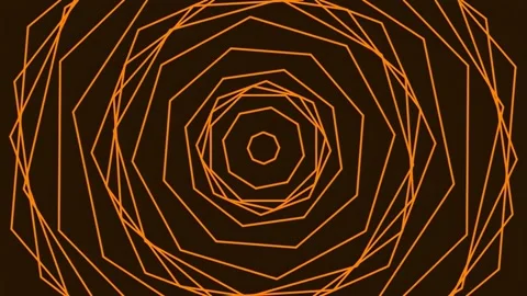 Psychedelic neon geometric pattern background for abstract technology video.. Stock Footage 340378058