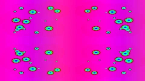 Psychedelic neon glow abstract background pattern for vibrant digital tech .. Stock Footage 333436489