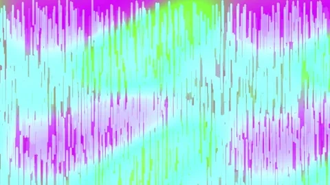 Psychedelic neon green and purple glitch wave background loop for modern di.. Stock Footage 333440955