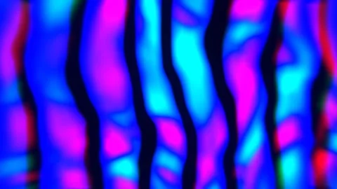 Psychedelic Neon Pattern Texture Effect Stock Footage 240326695