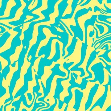 Psychedelic optical illusion pattern. Rippled, stripes texture Ilustração Stock