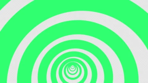 Psychedelic optical illusion tunnel. Seamless looped abstract hypnotic animated Stock-Footage 331018766