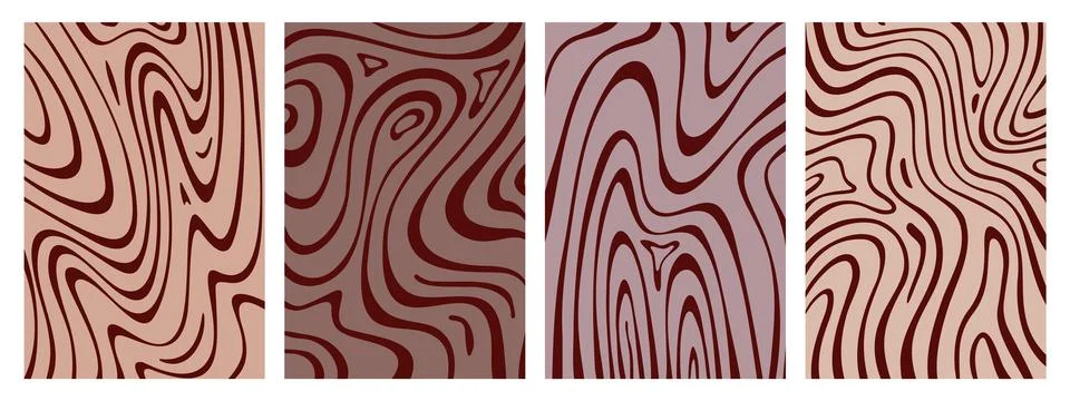 Psychedelic optical illusion wave pattern 스톡 일러스트